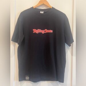Zara- Rolling Stone Black T-Shirt